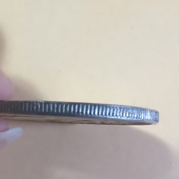 George Washington Oversized Coin 1.5" 1865 Novelty Collectors Alloy Metal - Picture 6 of 7